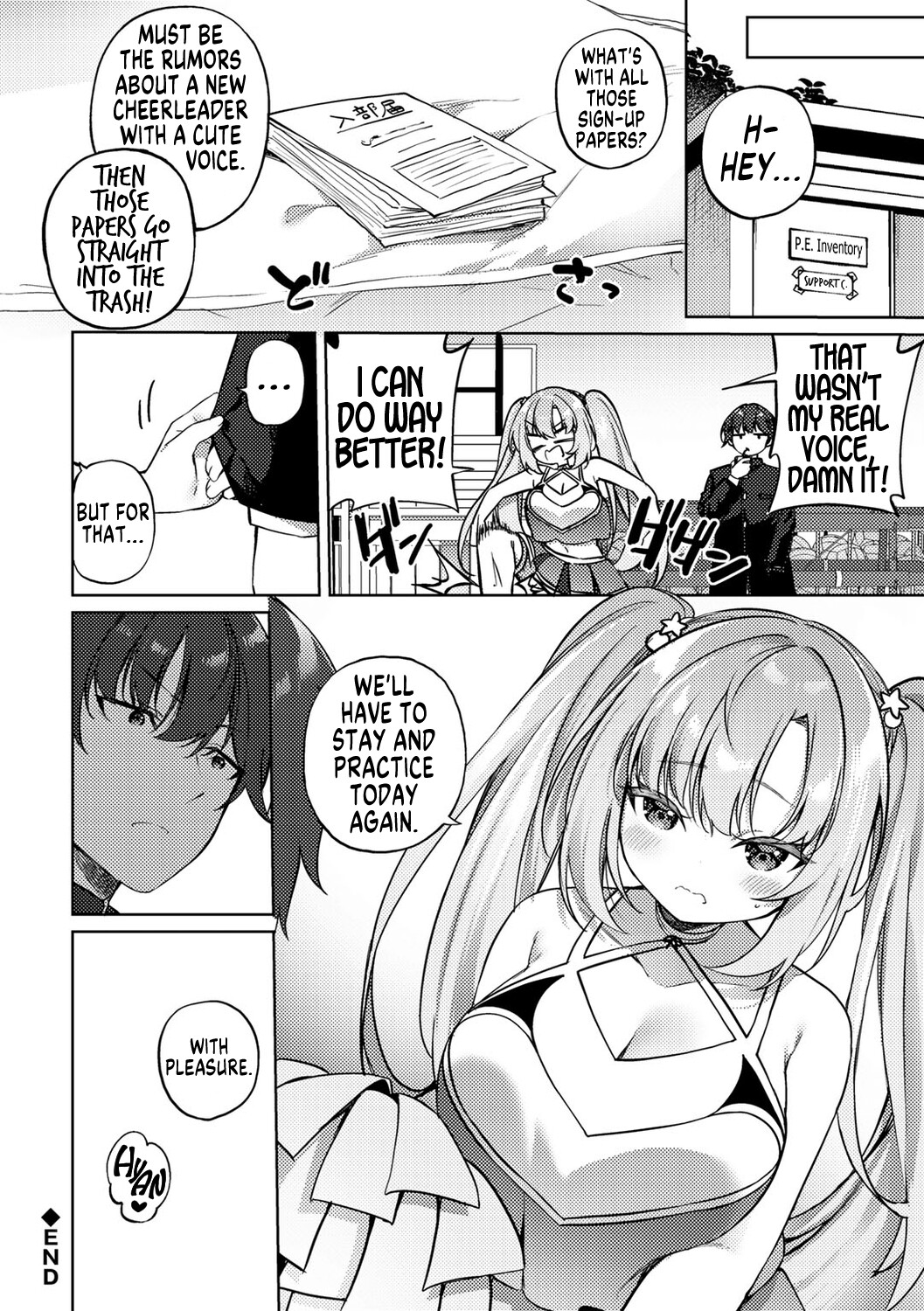 Hentai Manga Comic-Go-go-go, Do Your Best! TS Cheerleader-Read-20